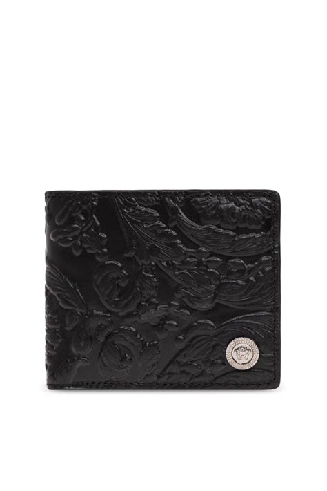 versace jeans portemonnaie herren|Versace leather wallet men.